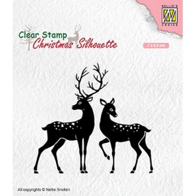 Nellies Choice Clear Stamps - Hirsch